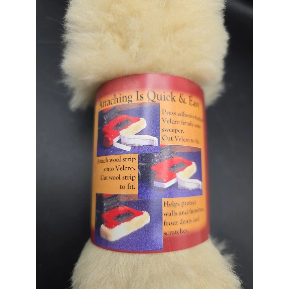 All Natural Lambswool Vacuum Cleaner Bumper Guard - Protects Furniture & Floors